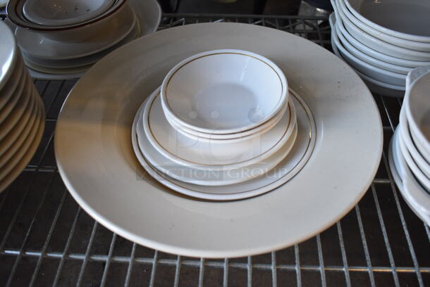 ALL ONE MONEY! Tier Lot of Various Items Including Ceramic Plates - Image 7 of 8