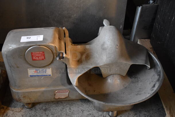 Metal Commercial Countertop Buffalo Chopper w/ S Blade. 208 Volts, 1 Phase. 32x22x18 - Image 1 of 7