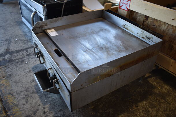Star 624 T Stainless Steel Commercial Countertop Gas Powered Flat Top Griddle. 20,000 BTU. - Image 2 of 9