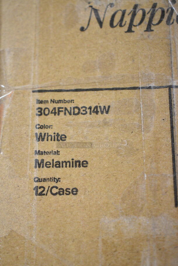 2 BRAND NEW SCRATCH AND DENT! Items Including 304FND314W Acopa Foundations 11 oz. White Narrow Rim Melamine Bowl - 12/Case, 4078CITORTP Choice 8" Cast Iron Tortilla Press. 2 Times Your Bid!  - Image 3 of 5
