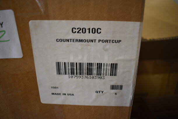 12 BRAND NEW IN BOX! C2010C Poly Countermount Portcup Cup Dispensers. 4.5x4.5x17.5. 12 Times Your Bid! - Image 4 of 4