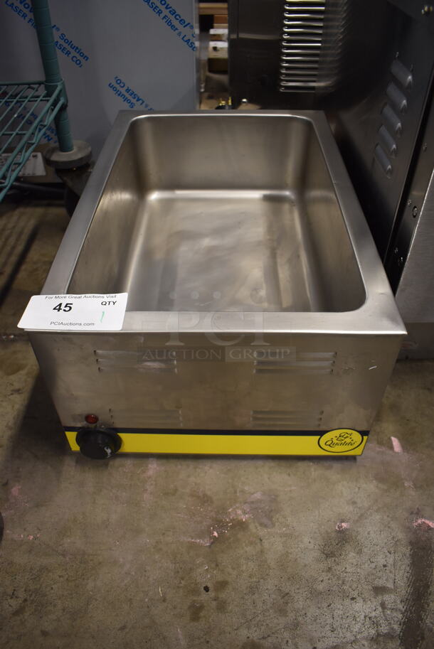 2021 Qualite RDFW-1200NP Commercial Stainless Steel Electric Countertop Food Warmer. 120V. Tested and Working!