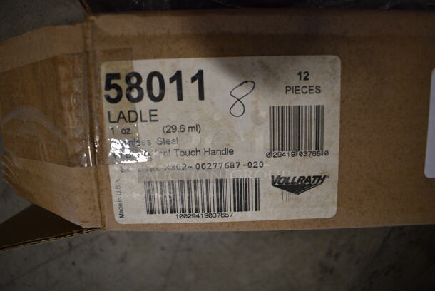 8 BRAND NEW IN BOX! Vollrath Stainless Steel 1 oz Ladles. 11". 8 Times Your Bid! - Image 4 of 4