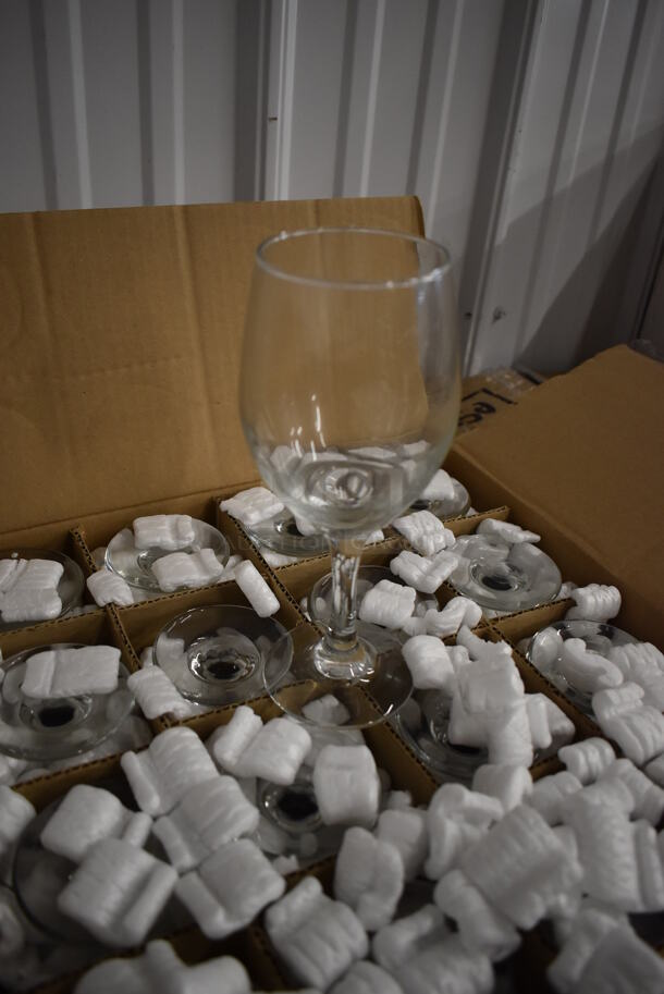 24 BRAND NEW IN BOX! Libbey 3011 Perception 14 oz Tall Goblet Glasses. 3.5x3.5x8. 24 Times Your Bid! - Image 4 of 4