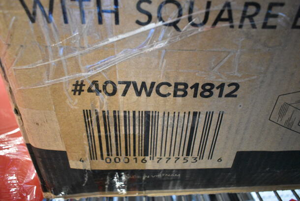 Box of 6 BRAND NEW SCRATCH AND DENT! 407WCB1812 Choice 18" x 12" x 1 3/4" Wood Cutting Board with Squared Edges - Image 3 of 3