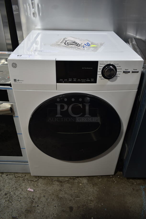BRAND NEW SCRATCH AND DENT! General Electric GE Metal Electric Powered Front Load Dryer. 
