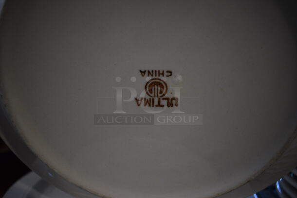 14 White Ceramic Plates. 10x10x1. 14 Times Your Bid! - Image 3 of 3