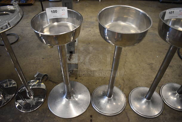 2 Metal Stands. 10x10x24.5. 2 Times Your Bid!