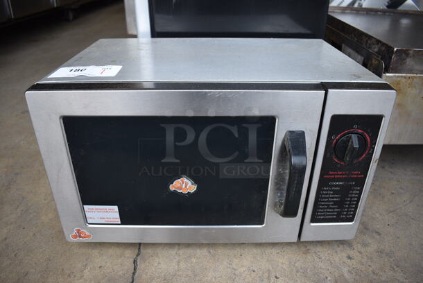 2010 Panasonic NE-1024F Stainless Steel Commercial Countertop Microwave Oven. 120 Volts, 1 Phase. 20x15x12 - Image 1 of 6