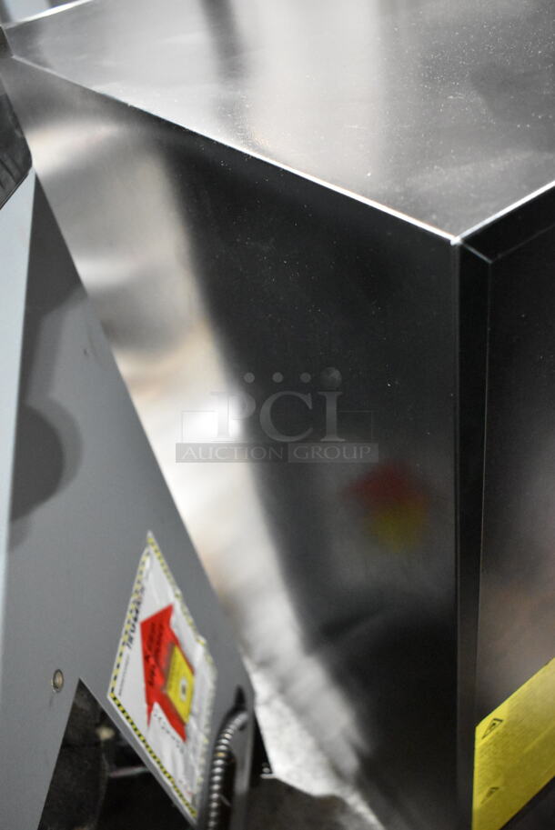 Summit Stainless Steel Single Door Mini Cooler. Tested and Working! - Image 8 of 8
