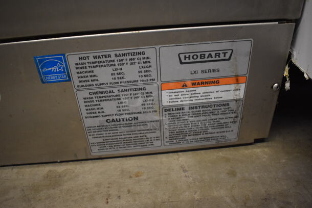 Hobart LXIC Stainless Steel Commercial Undercounter Dishwasher. 120 Volts, 1 Phase. 24x26x34 - Image 8 of 8