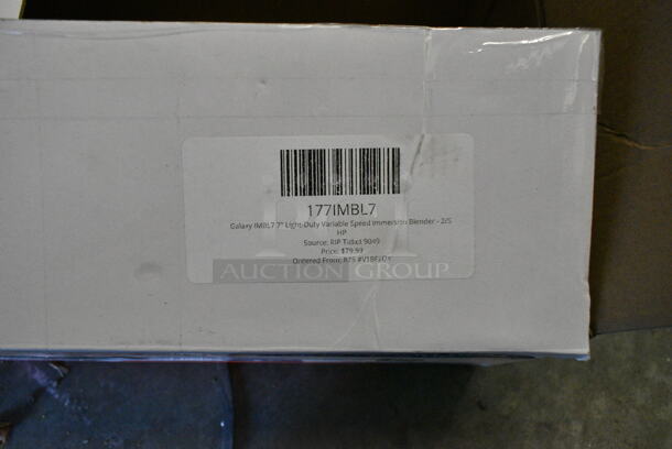BRAND NEW SCRATCH AND DENT! Galaxy IMBL7 7" Light-Duty Variable Speed Immersion Blender. Tested and Working!
 - Image 3 of 3