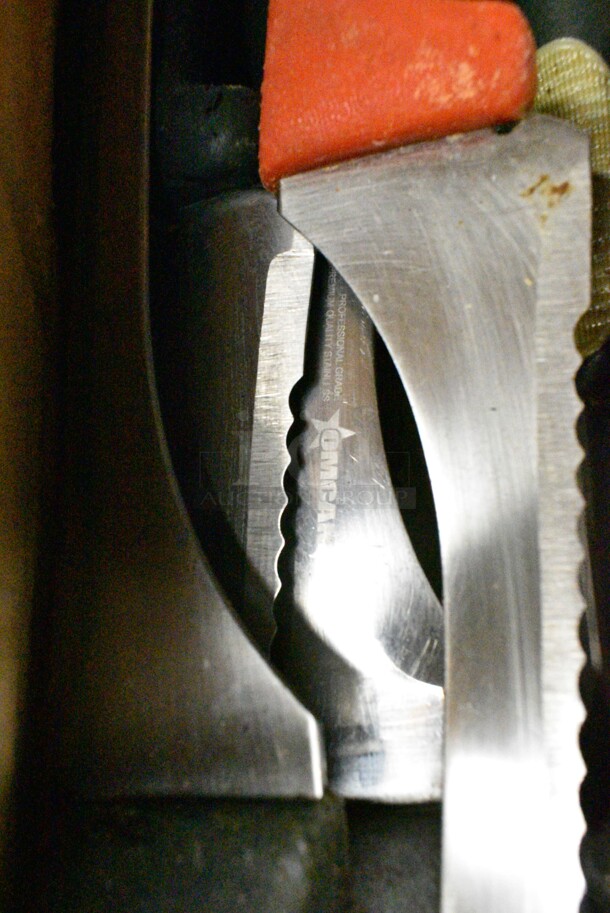 50 SHARPENED Stainless Steel Knives Including Serrated Bread Knives. 50 Times Your Bid!  - Image 9 of 10