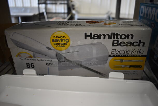 IN ORIGINAL BOX! Hamilton Beach Electric Knife - Image 2 of 5