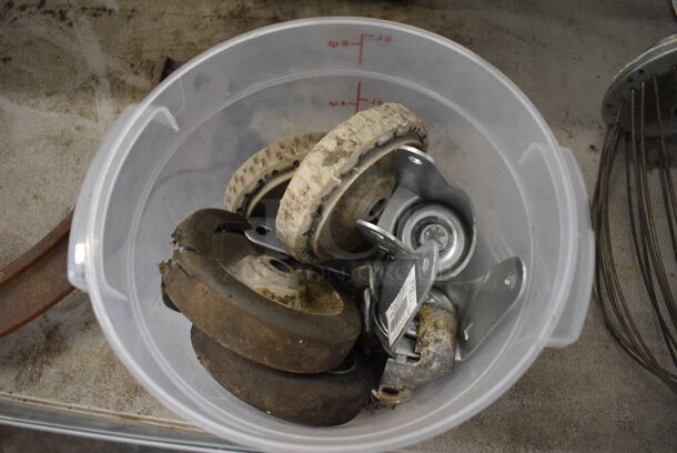 ALL ONE MONEY! Lot of Various Commercial Casters! - Image 2 of 3