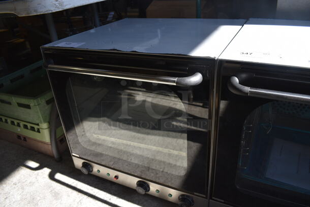 BRAND NEW! Perspective Model EB-1A Stainless Steel Commercial Countertop Electric Powered Convection Oven w/ View Through Door and Metal Oven Racks. 220 Volts, 1 Phase. 23.5x23x22.5 - Image 2 of 5