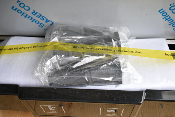 BRAND NEW SCRATCH AND DENT! 2024 Hoshizaki DCM-271BAH Stainless Steel Commercial Countertop Ice Maker and Water Dispenser - 10 lb. Storage. Goes GREAT w/ Lot 52! - Image 5 of 7