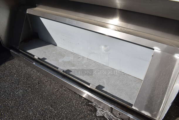BRAND NEW SCRATCH AND DENT! 8' Stainless Steel Commercial Return Air Grease Hood. 96x24x48.5 - Image 3 of 5