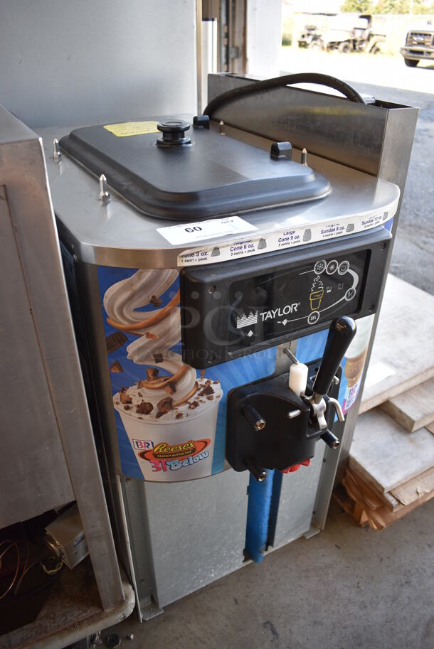 2010 Taylor C709-33 Stainless Steel Commercial Countertop Air Cooled Single Flavor Soft Serve Ice Cream Machine. 208-230 Volts, 3 Phase. 22x34x36 - Image 2 of 9
