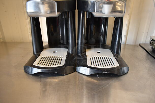 2 Fetco L4D-15 Stainless steel and Poly Beverage Holder Dispensers w/ Drip Trays. 2 Times Your Bid! - Image 4 of 6