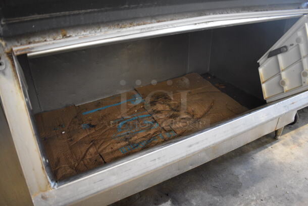 Scotsman Model FME1200AE-3A Stainless Steel Commercial Ice Machine Head on Follett Stainless Steel Commercial Ice Bin. 208/230 Volts, 3 Phase. 60x40x87 - Image 4 of 9
