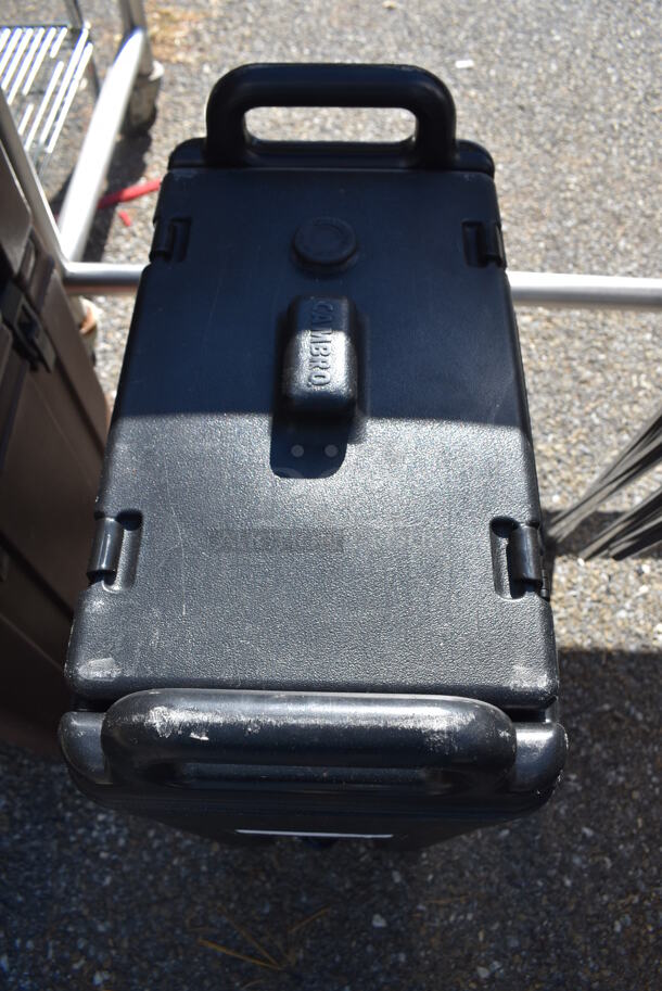 2 Cambro 500LCD Poly Insulated Beverage Holder Dispensers; Tan and Black. 9x16.5x24. 2 Times Your Bid! - Image 8 of 11