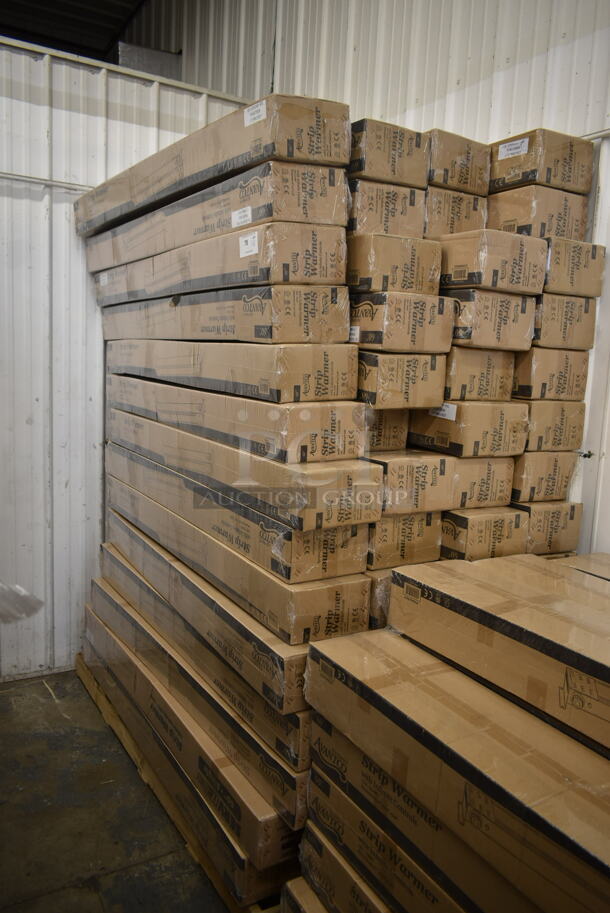 PALLET LOT of 56 BRAND NEW SCRATCH AND DENT! Avantco 177SW60INCP Stainless Steel Commercial 60" High Wattage Strip Warmer with Infinite Controls. Stock Picture Used as Gallery. 56 Times Your Bid! - Image 6 of 6