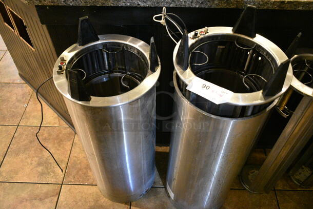 5 Various Metal Plate Dispensers. Includes 12.5x12.5x34.5, 9x9x32, 12.5x12.5x32. 5 Times Your Bid! (main dining room) - Image 2 of 3