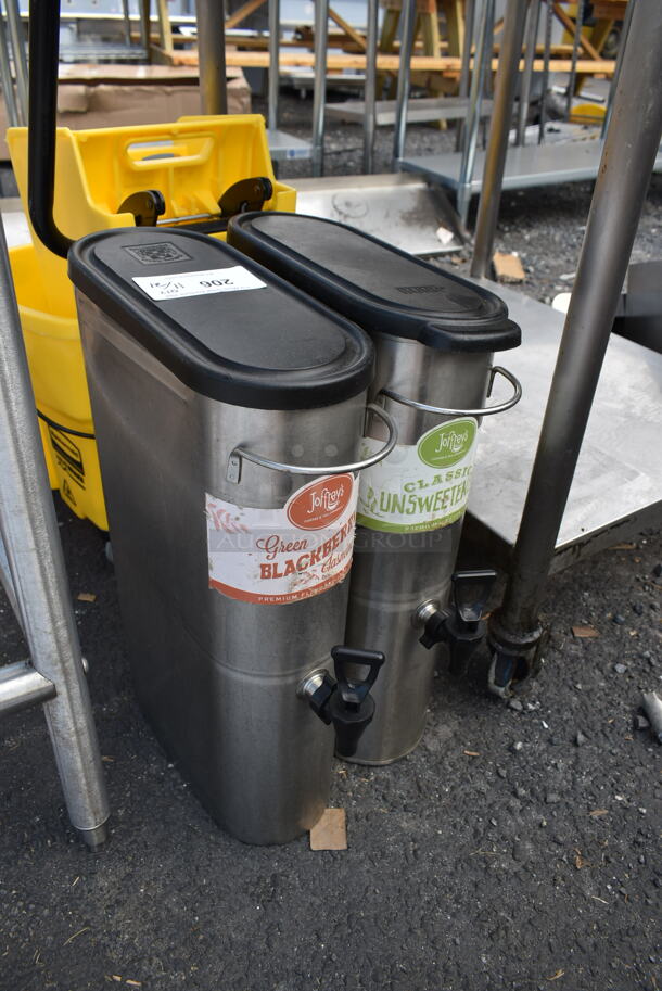 2 Stainless Steel Beverage Holder Dispensers. 2 Times Your Bid! - Image 2 of 3