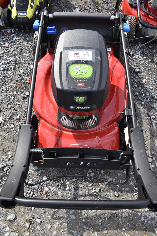 Toro 21466 Metal Electric Powered Lawnmower. Does Not Come w/ Battery. 23x43x16.5
