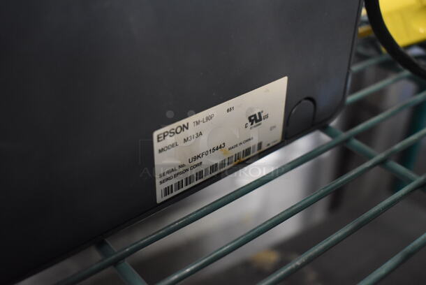 ALL ONE MONEY! Lot of Panasonic JS-970WP 15" POS Monitor and Epson M313A Receipt Printer - Image 4 of 5