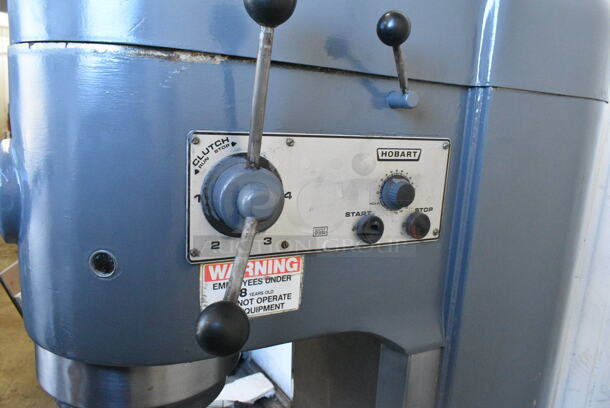 Hobart M802 Metal Commercial Floor Style 80 Quart Planetary Dough Mixer. 240 Volts, 3 Phase. - Image 4 of 7