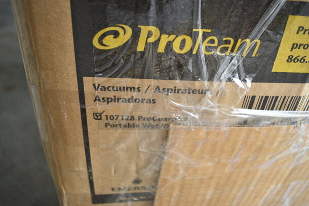 BRAND NEW SCRATCH AND DENT! ProTeam 107128 4 Gallon ProGuard 4 Portable Wet / Dry Vacuum Cleaner with Tool Kit. 120 Volts, 1 Phase.  - Image 5 of 5