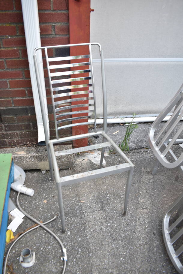 15 Metal Dining Height Chairs. 15 Times Your Bid! - Image 7 of 8