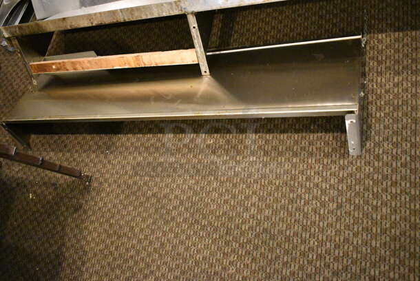 8 Various Metal Shelves. Includes 112x12x2. 8 Times Your Bid! (secondary dining room)  - Image 2 of 9