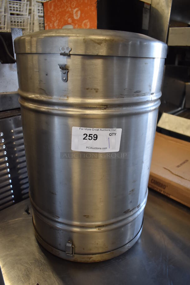 Stainless Steel Barrel for Breading Tumbler. 15x15x23 - Image 3 of 3
