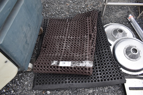 2 Black Anti Fatigue Floor Mats. 2 Times Your Bid! - Image 2 of 3