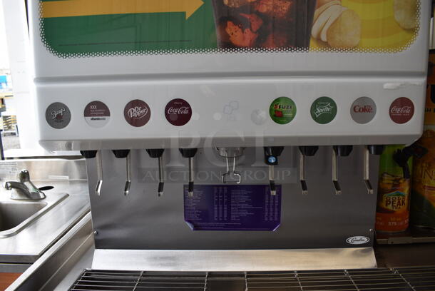 Cornelius Model ED250-BCZ Stainless Steel Commercial Countertop 8 Flavor Carbonated Beverage Machine. 115 Volts, 1 Phase. 30x31x41 - Image 3 of 6
