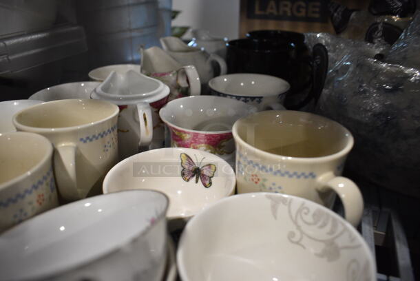 21 Various White Ceramic Mugs. Includes 5x3.5x2.5. 21 Times Your Bid! - Image 3 of 4