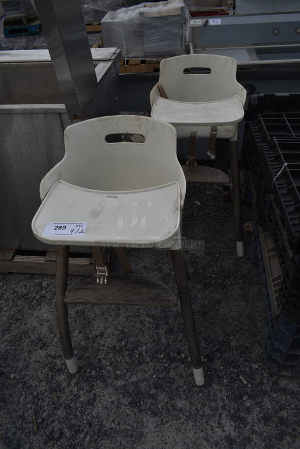 2 WeeSprout High Chairs. 2 Times Your Bid!