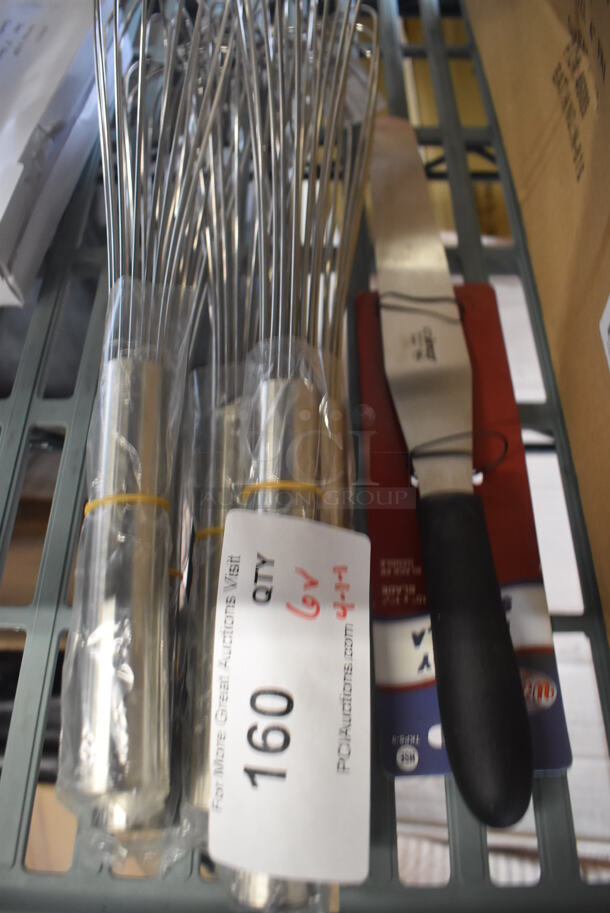 ALL ONE MONEY! Lot of 6 Various BRAND NEW Utensils; Spreader and Whisks - Image 4 of 4