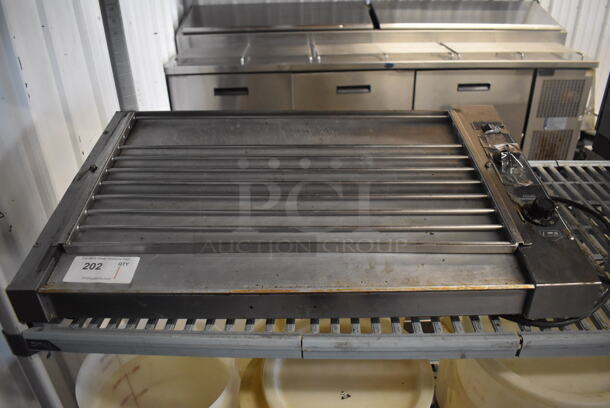 Stainless Steel Commercial Hot Dog Heater. 115 Volts, 1 Phase. 33x20x7. Tested and Working! - Image 1 of 5