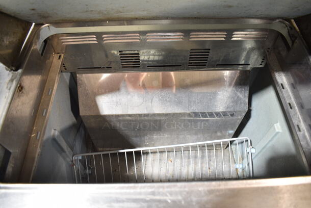 2014 Delfield 4427N-6-GC1 Stainless Steel Commercial Sandwich Salad Prep Table Bain Marie Mega Top. 115 Volts, 1 Phase. Tested and Powers On But Does Not Get Cold - Image 3 of 4