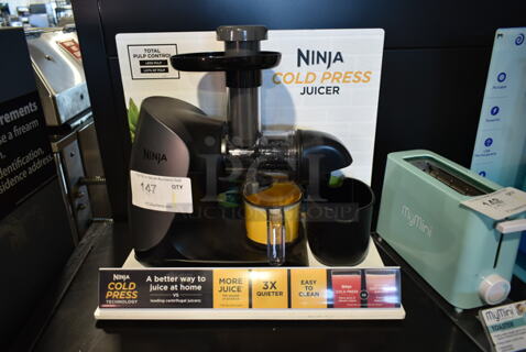 Ninja Metal Countertop Cold Press Juicer. Store Display Unit.
