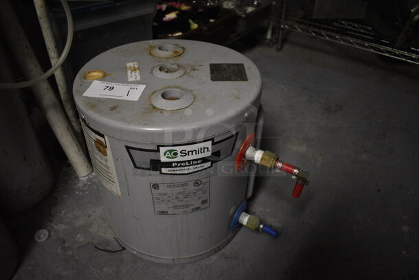 AO Smith EJC-6 200 Metal Electric Storage Tank Water Heater. 14x14x15. (kitchen) - Image 1 of 4