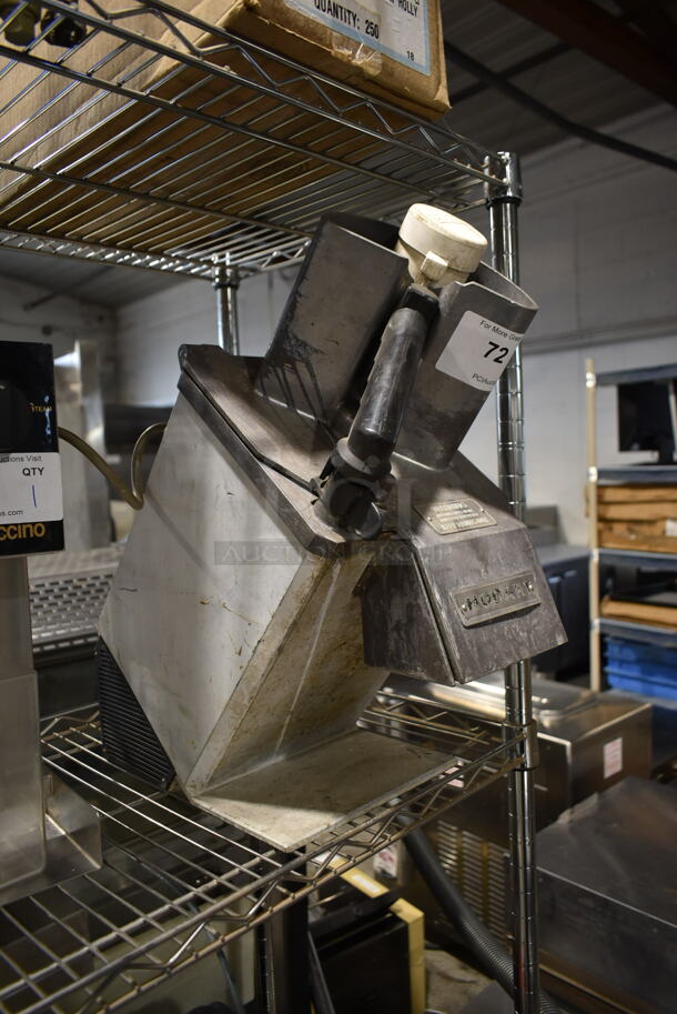 Hobart SEO Metal Commercial Countertop Food Processor w/ Blade. 115 Volts, 1 Phase. Tested and Powers On But Parts Do Not Move  - Image 2 of 7