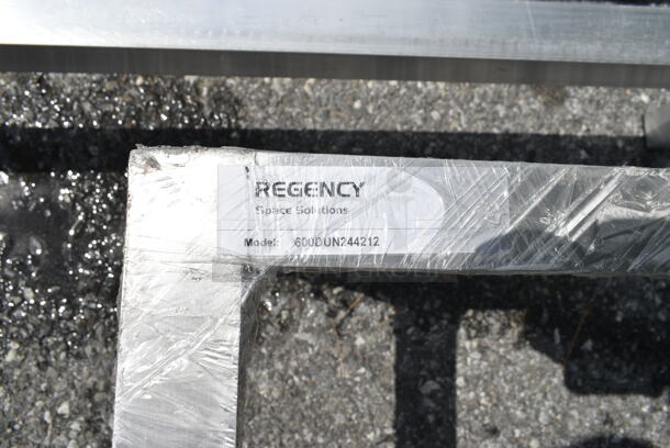 4 BRAND NEW SCRATCH AND DENT! Regency Aluminum Dunnage Racks; 600DUN244212 42x24x12, 600DUN24608 60x24x8, 600DUN24488 48x24x8, 600DUN245412 54x24x12. 4 Times Your Bid! - Image 4 of 9