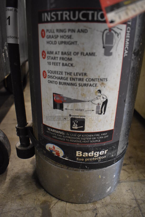 Badger Wet Chemical Fire Extinguisher. 9x7x19. Buyer Must Pick Up - We Will Not Ship This Item - Image 4 of 4