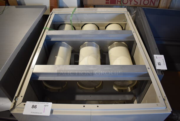 BRAND NEW! Royston Metal Soda Station w/ 3 Cup Dispensers and 2 Doors. 24x35x27 - Image 3 of 5