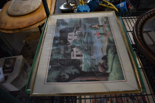 9 Various Items; 8 Pictures and 1 Mirror. Includes 47x3x24. 9 Times Your Bid! - Image 2 of 8
